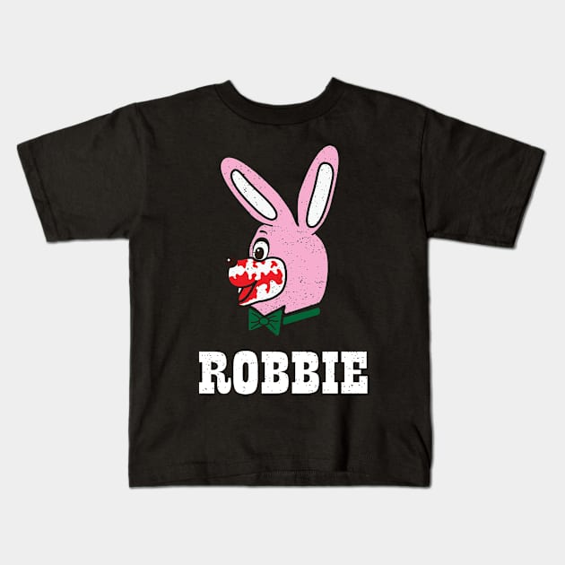 Robbie The Rabbit Kids T-Shirt by Daletheskater